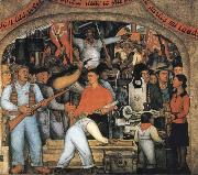 Diego Rivera Song oil painting artist